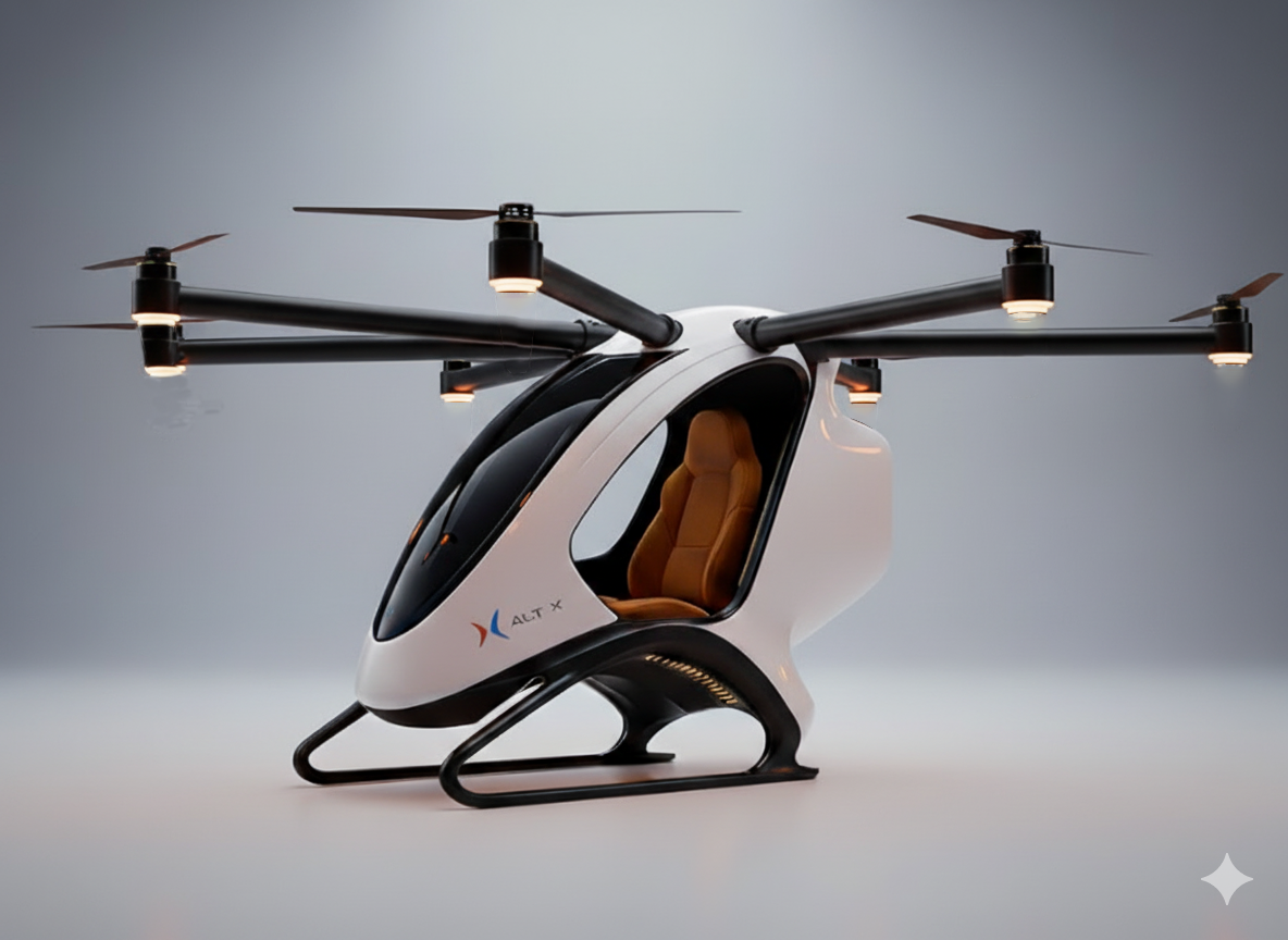 飞行魔方载人飞行器