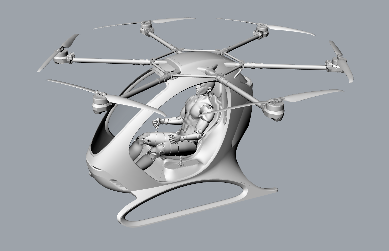 载人展示与未来低空体验